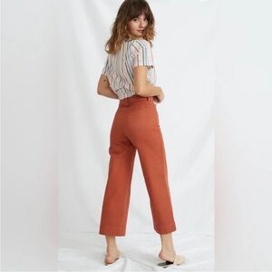 Marine Layer Women's Terracotta Cropped Pants